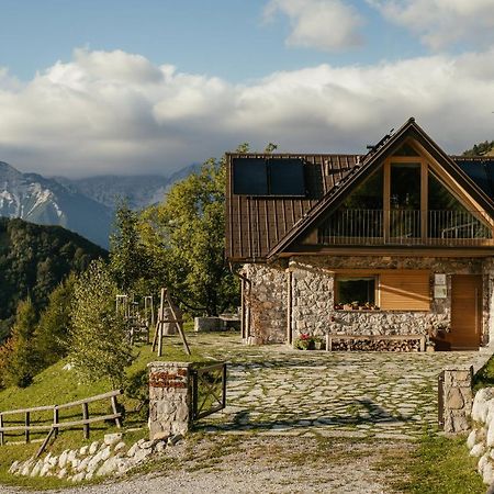 Eco Chalet Astramontana Tolmin Bagian luar foto