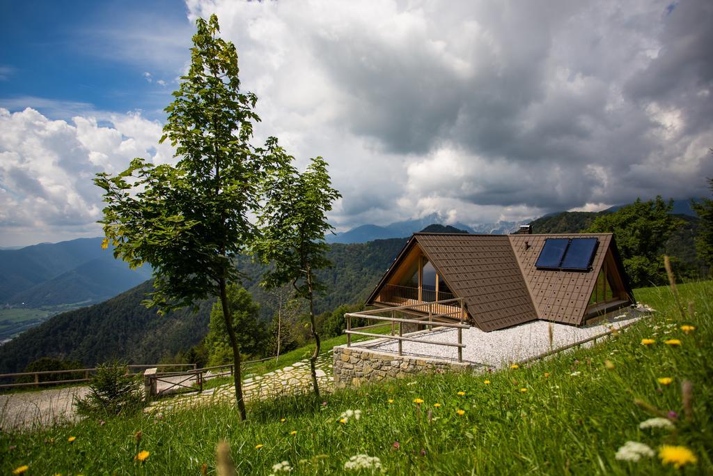 Eco Chalet Astramontana Tolmin Bagian luar foto