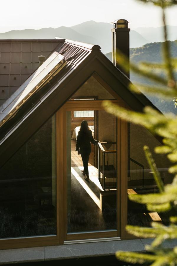 Eco Chalet Astramontana Tolmin Bagian luar foto